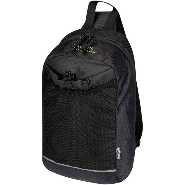 Obrázky: Crossbody GRS taška,hydratačná vložka, 6l, čierna, Obrázok 9