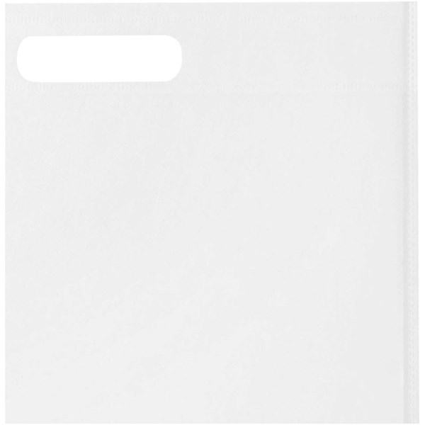 Obrázky: Biela taška 34 x 43 cm, priehmat z rec.RPET, Obrázok 3