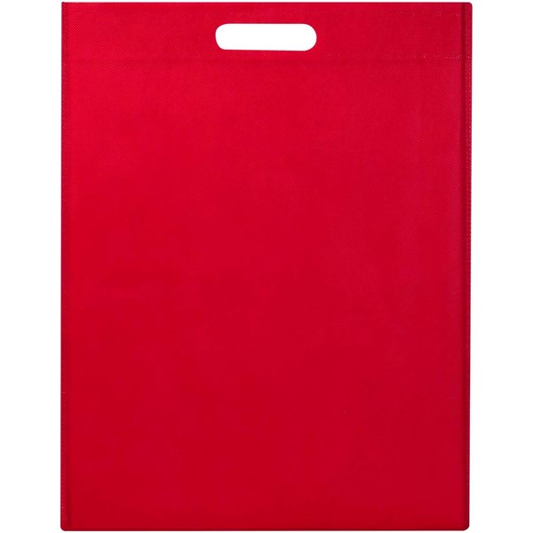 Obrázky: Červená taška 34 x 43 cm, priehmat z rec.RPET, Obrázok 2