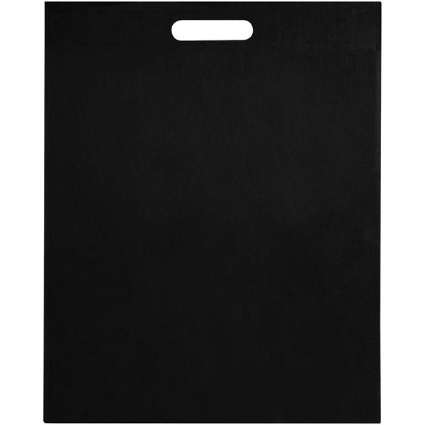 Obrázky: Čierna taška 34 x 43 cm, priehmat z rec.RPET, Obrázok 5