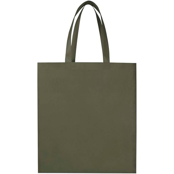 Obrázky: Les.zelená netkaná nákup.taška, zlož.dno z GRS,12L, Obrázok 4