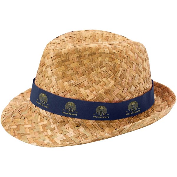 Obrázky: Slamený klobúk, morskomodrá stuha, Obrázok 7