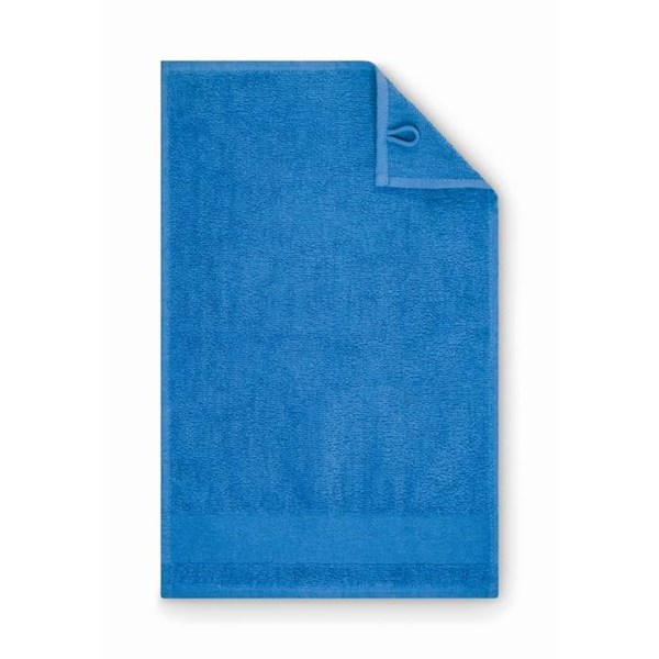 Obrázky: Bavlnený uterák 30x50 cm, 380 g/m2, modrá, Obrázok 2