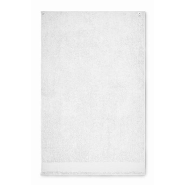 Obrázky: Bavlnený uterák 100x150 cm, 380 g/m2, biela, Obrázok 3