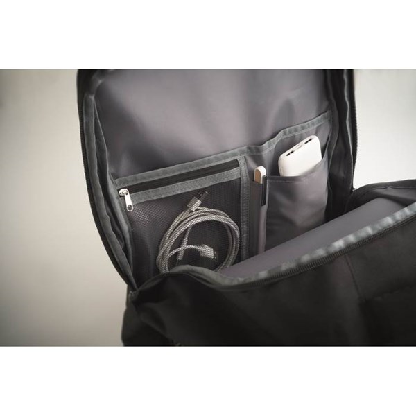 Obrázky: Príručný kabínový ruksak 600D RPET, Obrázok 11