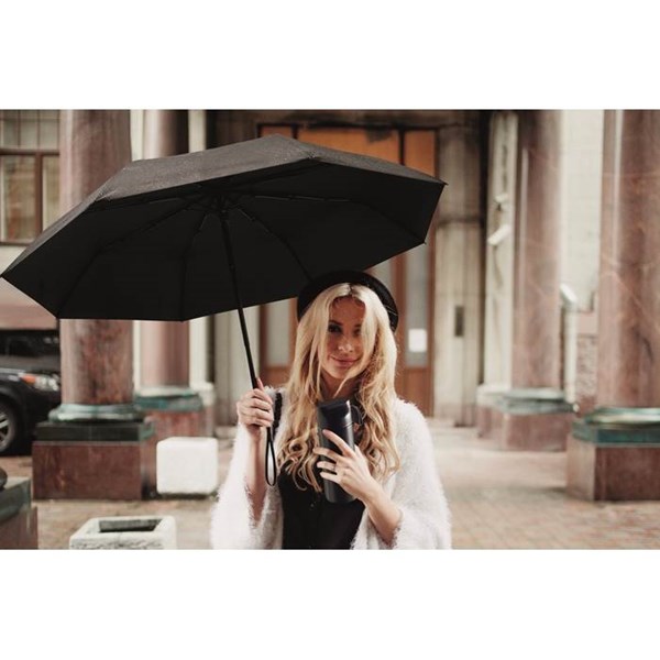 Obrázky: Čierna darčeková sada, fľaša 600ml a dáždnik, Obrázok 20