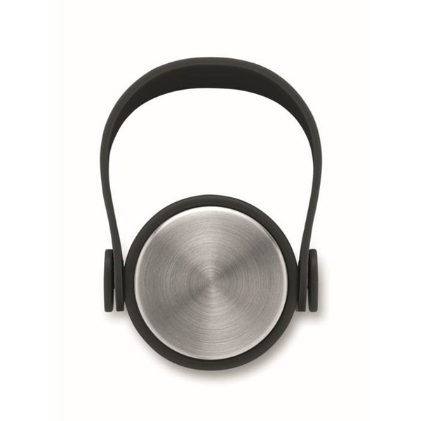 Obrázky: Jednostenná fľaša 500ml s pogum.povrchom, čierna, Obrázok 8