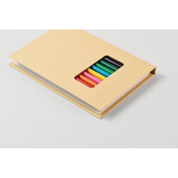 Obrázky: Detská sada na kreslenie-blok a 12 farbičiek, Obrázok 5