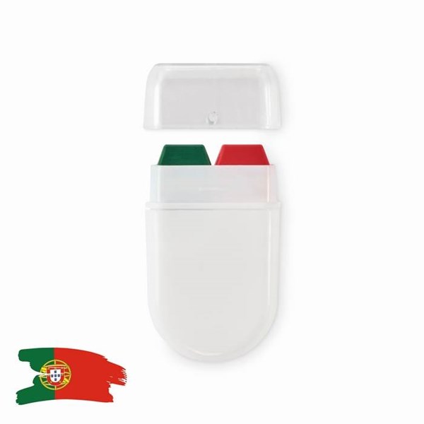 Obrázky: Farby na maľovanie na telo-zelená/červená, Obrázok 2