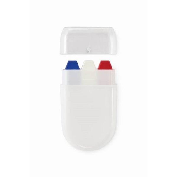 Obrázky: Farby na maľovanie na telo-modrá/biela/červená, Obrázok 4