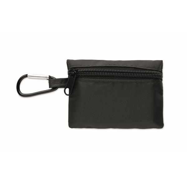 Obrázky: Malá lekárnička RPET puzdro, čierna, Obrázok 4