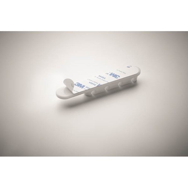 Obrázky: Biely silikónový organizér káblov, Obrázok 6