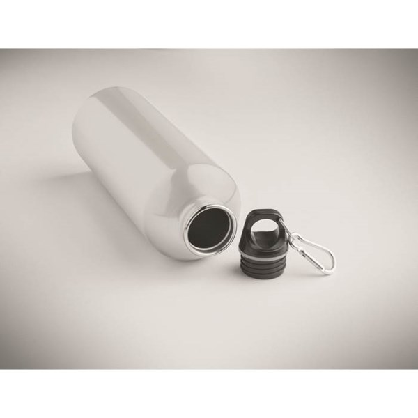 Obrázky: Jednostenná nerez fľaša 1l, biela, Obrázok 5