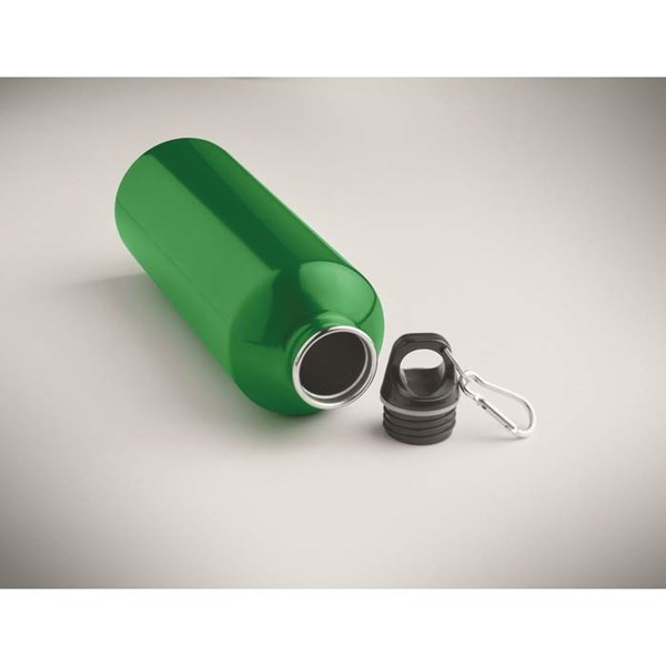 Obrázky: Jednostenná nerez fľaša 1l, zelená, Obrázok 5