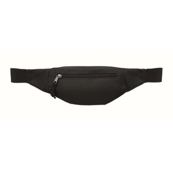 Obrázky: Ľadvinka zo 600D RPET, čierna, Obrázok 3