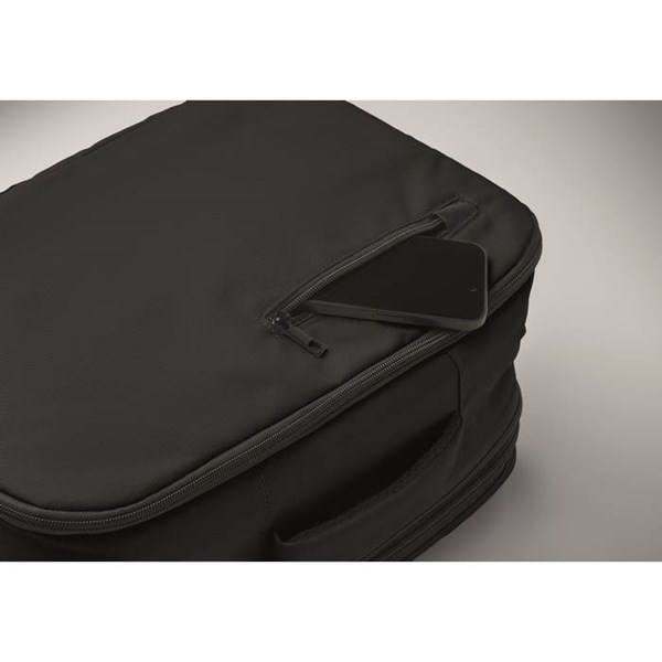 Obrázky: Prirúčný kabínový ruksak, čierna, Obrázok 6