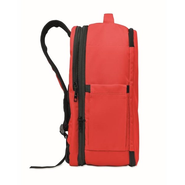 Obrázky: Prirúčný kabínový ruksak, červená, Obrázok 14