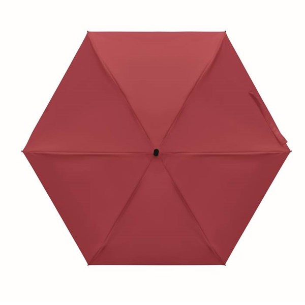 Obrázky: Skladací vetruodolný manuál. dáždnik, vínová, Obrázok 6