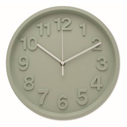 Obrázky: Mät. zelené nástenné hodiny z PP