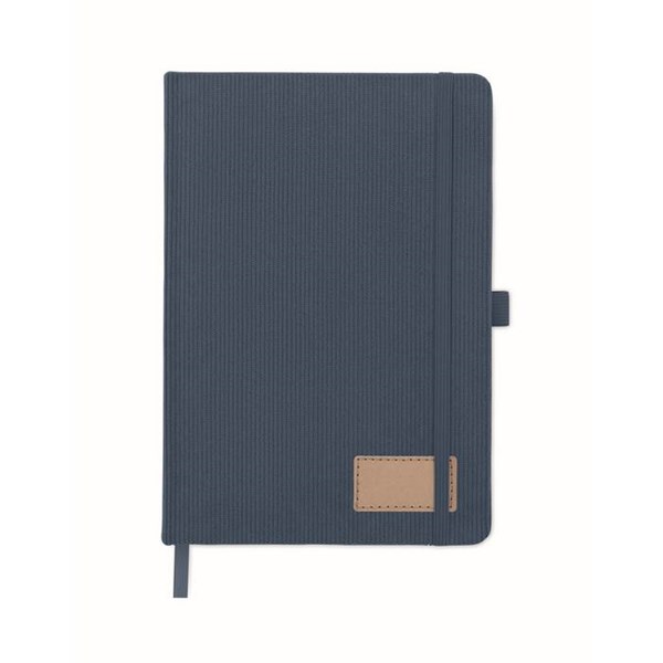 Obrázky: Linajkový pozn. blok A5, tvrdé dosky, tm. modrá, Obrázok 2