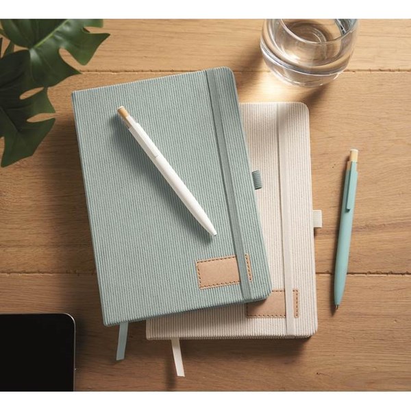 Obrázky: Linajkový pozn. blok A5, tvrdé dosky, sv. modrá, Obrázok 8