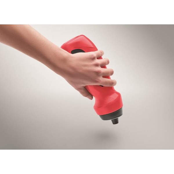 Obrázky: Športová PE fľaša s úchopom 700ml, červená, Obrázok 7