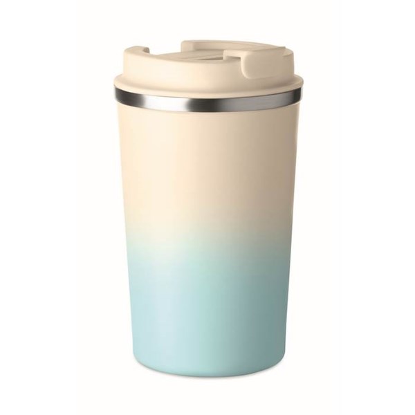 Obrázky: Termohrnček nerez 350 ml s prechodom farieb, modrá