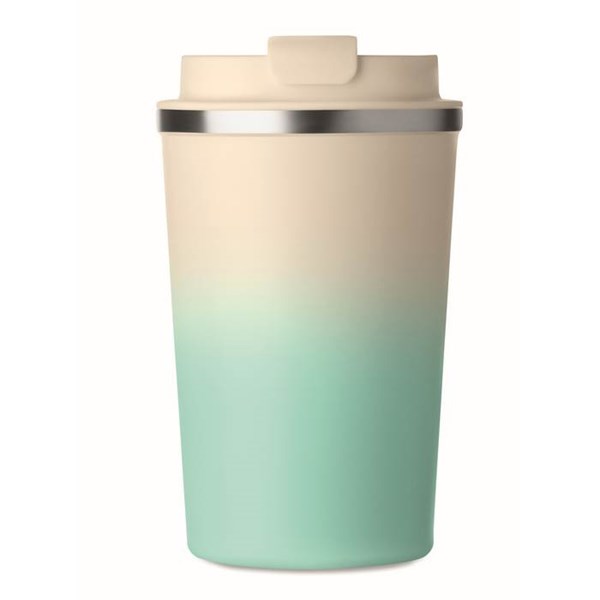 Obrázky: Termohrnček nerez 350 ml s prechodom farieb,zelená, Obrázok 5