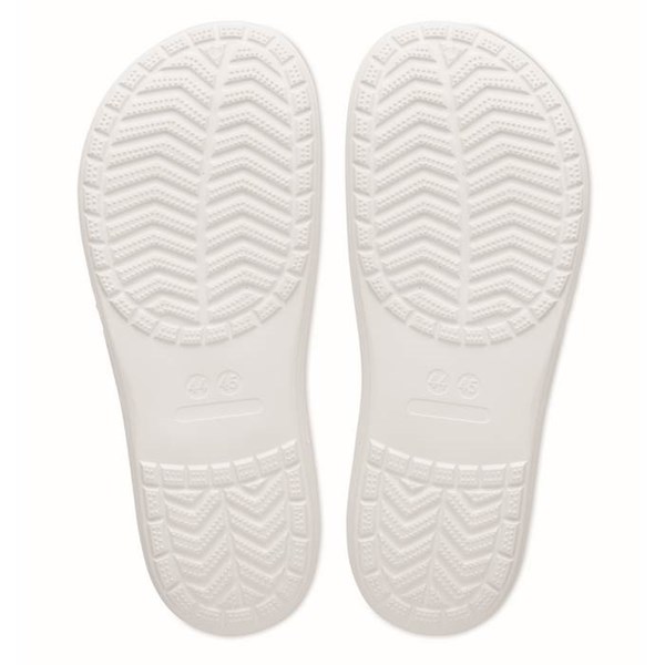 Obrázky: Šľapky/žabky, materiál EVA-veľkosť 36/37, biela, Obrázok 3