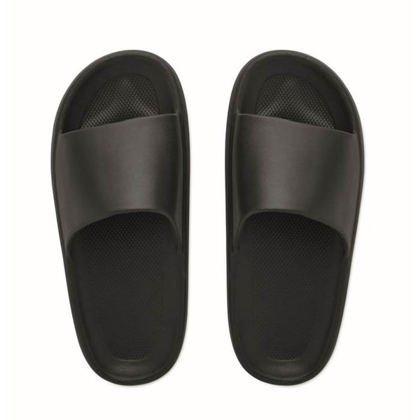 Obrázky: Unisex šľapky, EVA mater., veľkosť 40-41, čierna, Obrázok 2