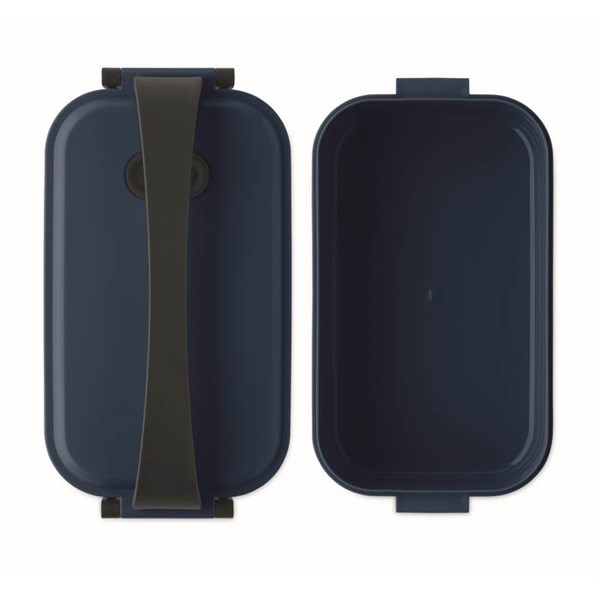 Obrázky: Tmavomodrá obedová krabička z PP, 800 ml, Obrázok 5