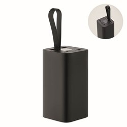 Obrázky: Čierna rýchlonabíj. hliník. powerbanka 20.000 mAh