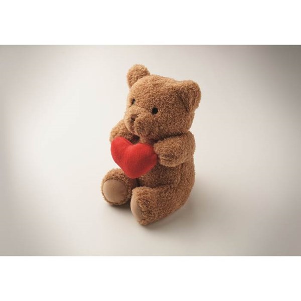 Obrázky: Macko 23 cm s červeným srdiečkom, Obrázok 3