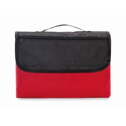 Obrázky: Pikniková deka z polar flísu, červená