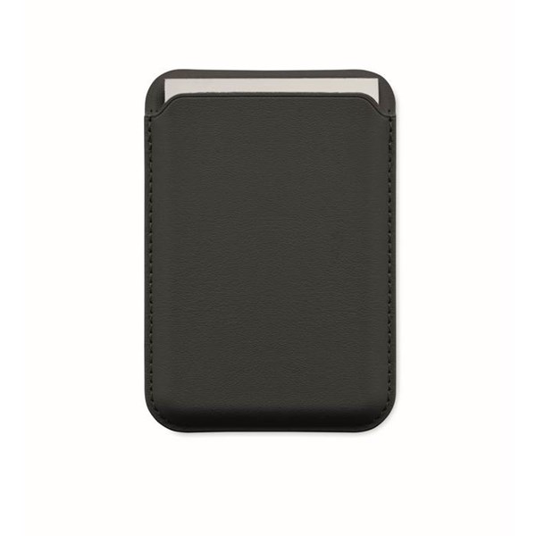 Obrázky: Čierne magnetické puzdro na karty so stojanom, Obrázok 7