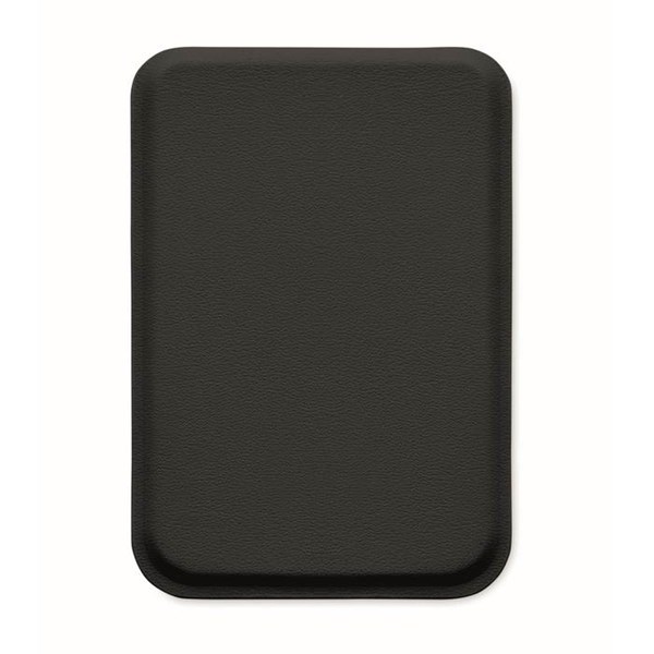 Obrázky: Čierne magnetické puzdro na karty so stojanom, Obrázok 9