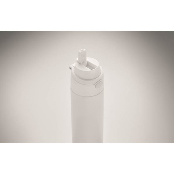 Obrázky: Jednostenná nerez. fľaša 650ml, biela, Obrázok 7