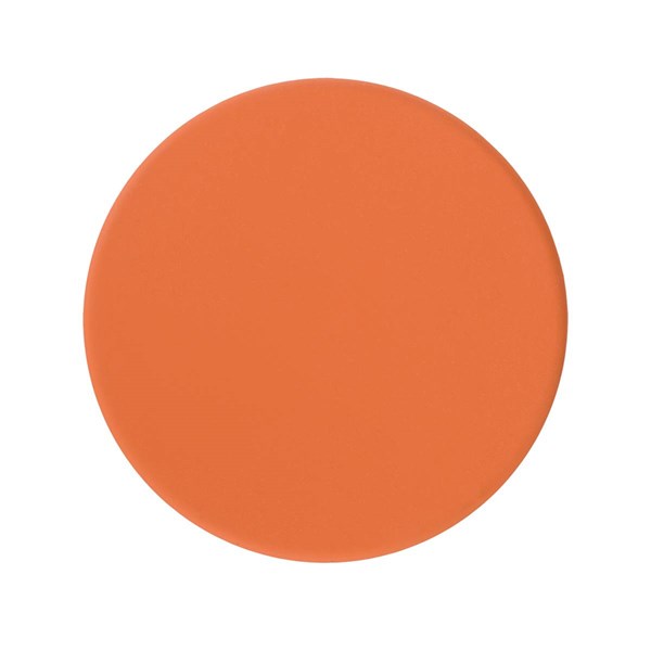 Obrázky: Oranžová nerez. termoska 500 ml s pogum.povrchom, Obrázok 2