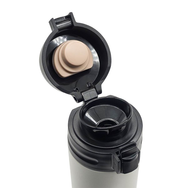 Obrázky: Termohrnček 400 ml, biela, Obrázok 4