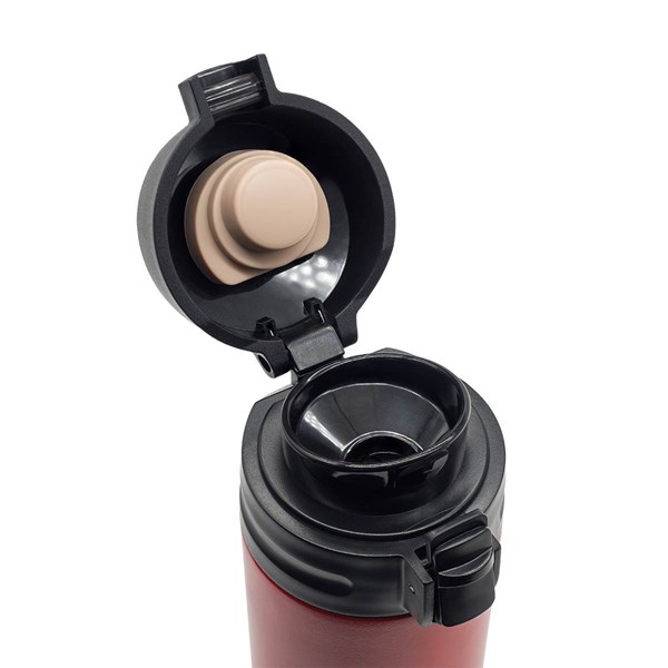 Obrázky: Termohrnček 400 ml, červená, Obrázok 4