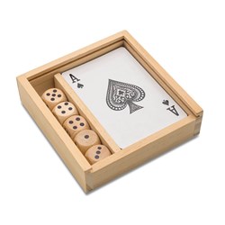 Obrázky: Sada hier v krabičke z dreva