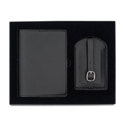 Obrázky: Cestovná darčeková sada, čierna