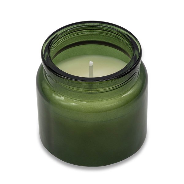 Obrázky: Vonná sviečka v skle, tmavozelená, Obrázok 3