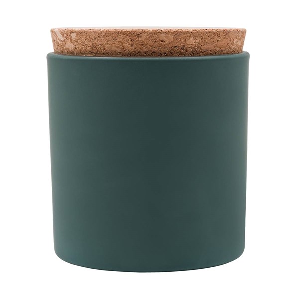 Obrázky: Vonná sviečka v skle, tmavozelená