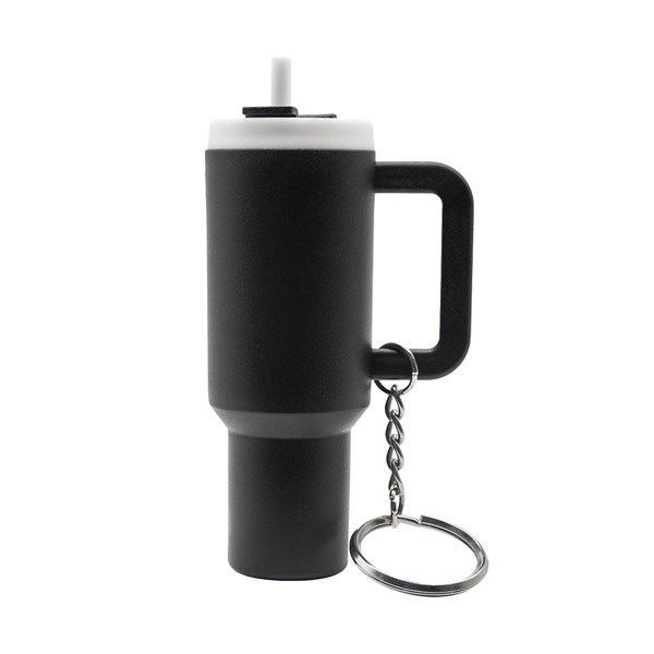Obrázky: Prívesok na kľúče- termohrnček, čierna