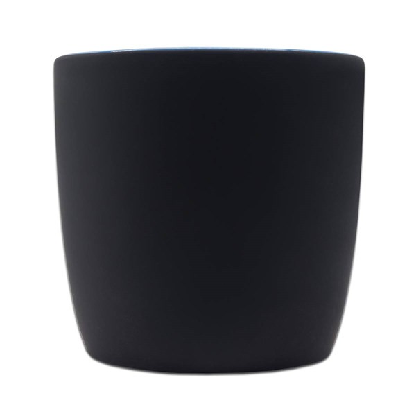 Obrázky: Keram.hrnček 345ml na laser fareb.loga, modrá, Obrázok 2