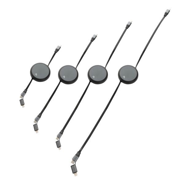 Obrázky: Recykl.hliník. Zasúvateľ.2-v-1 kábel,výkon 240 W, Obrázok 2