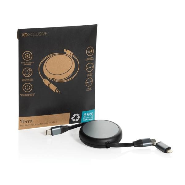 Obrázky: Recykl.hliník. Zasúvateľ.2-v-1 kábel,výkon 240 W, Obrázok 11