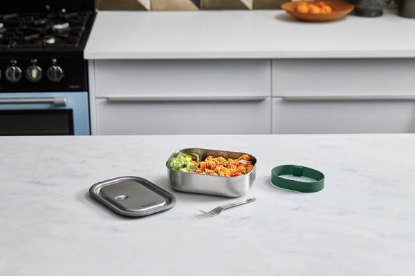 Obrázky: Veľká nerez.nádoba na potraviny Black+Blum,zelená, Obrázok 8