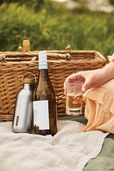 Obrázky: Nerez.fľaša 600 ml Black+Blum, olivovo zelená, Obrázok 11